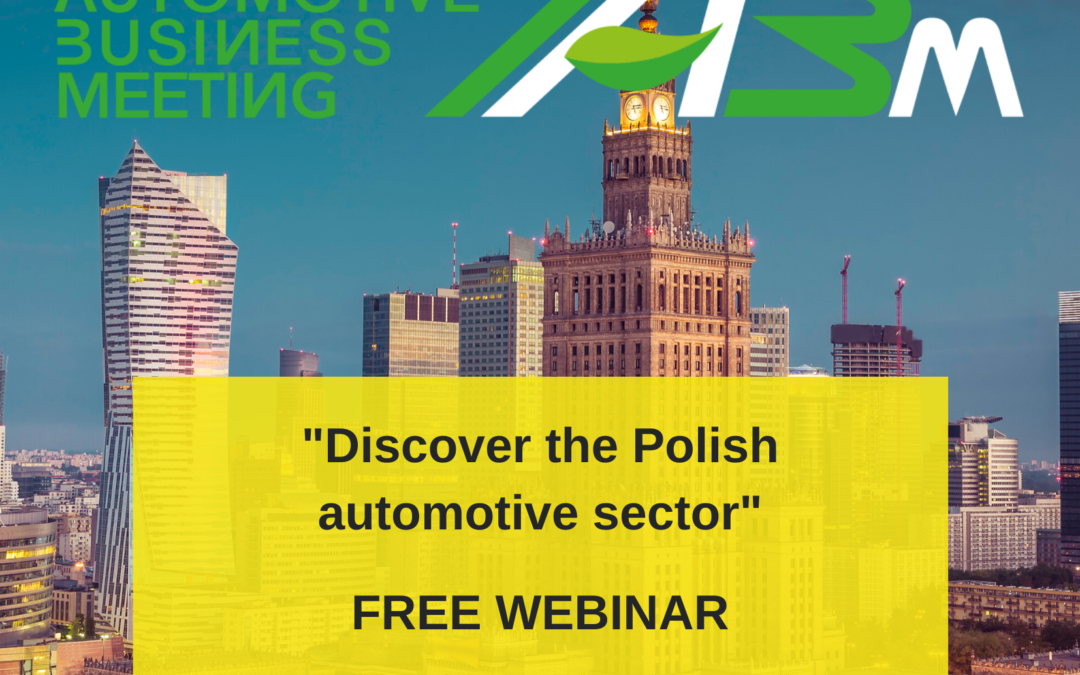 NIE PRZEGAP: Webinar “Road to IABM” #2 – „Poland and Silesia – the right location for business and foreign automotive investments”
