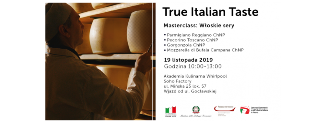MASTERCLASS SUI FORMAGGI ITALIANI DOP