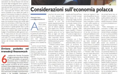 GAZZETTA ITALIA – Considerazioni sull’economia polacca – Incontro  IGCC con il Ministro Jacek  Rostowski e il prof. Marek  Belka, Presidente NBP