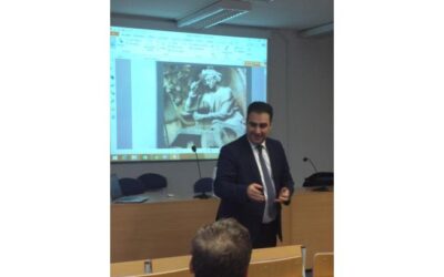 Spotkanie A. Carvelli ze studentami