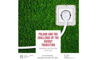 Workshop: Poland and the challenge of the energy transition. Building a partnership with Italy
