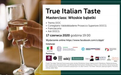 Masterclass “Bollicine” – TRUE ITALIAN TASTE