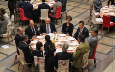 cena sociale nel Museo Nazionale di Varsavia