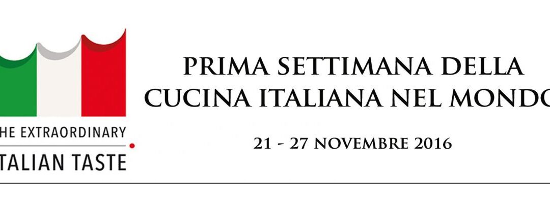 Settimana della cucina italiana