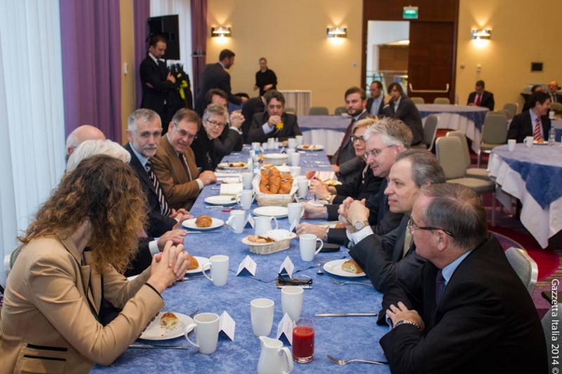 Breakfast with Minister of Environment Maciej Grabowski