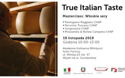 MASTERCLASS: WŁOSKIE SERY DOP /ChNP
