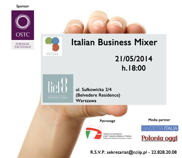 Italian Business Mixer Warszawa 21.05.2014