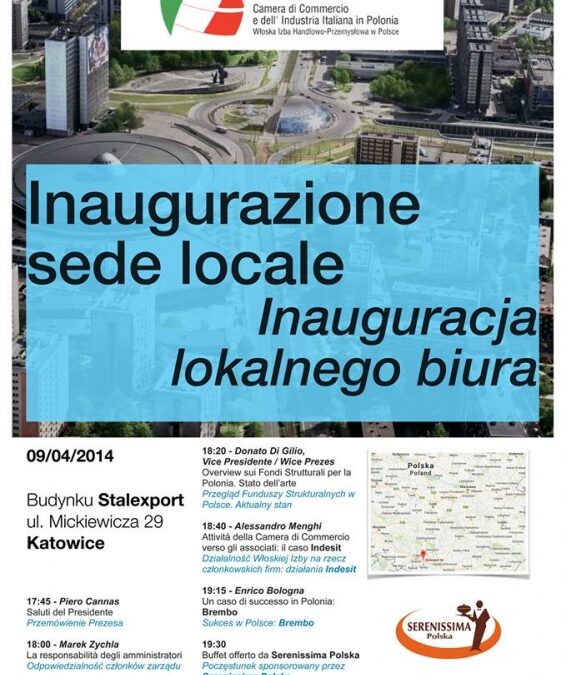 Inauguaracja Biura Włoskiej Izby w Katowicach