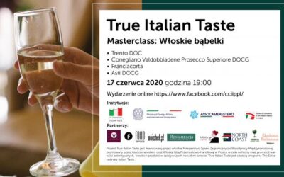 Aperitivo Italiano on-line, True Italian Taste: le bollicine italiane