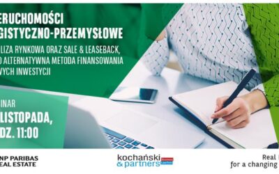 Webinar: Nieruchomości logistyczno-przemysłowe