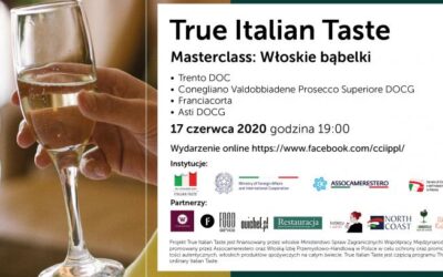 Masterclass „Włoskie Babelki” – TRUE ITALIAN TASTE