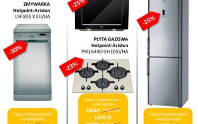 Oferta promocyjna na zakup sprzętów AGD marki Indesit i Hotpoint-Ariston