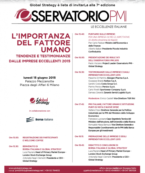 Osservatorio Italiano delle PMI 2015