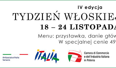 IV Tydzień Kuchni Włoskiej na Świecie