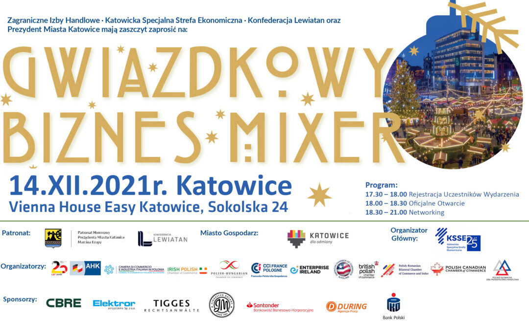 Gwiazdkowy Biznes Mixer – Katowice 14.12.2021