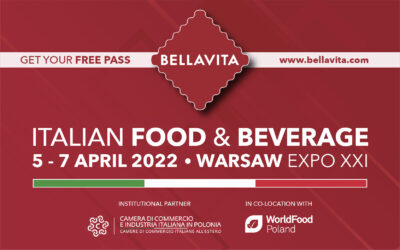 VIP pass na targi Bellavita Expo (WorldFood Poland): 5, 6, 7 kwietnia 2022, Warszawa