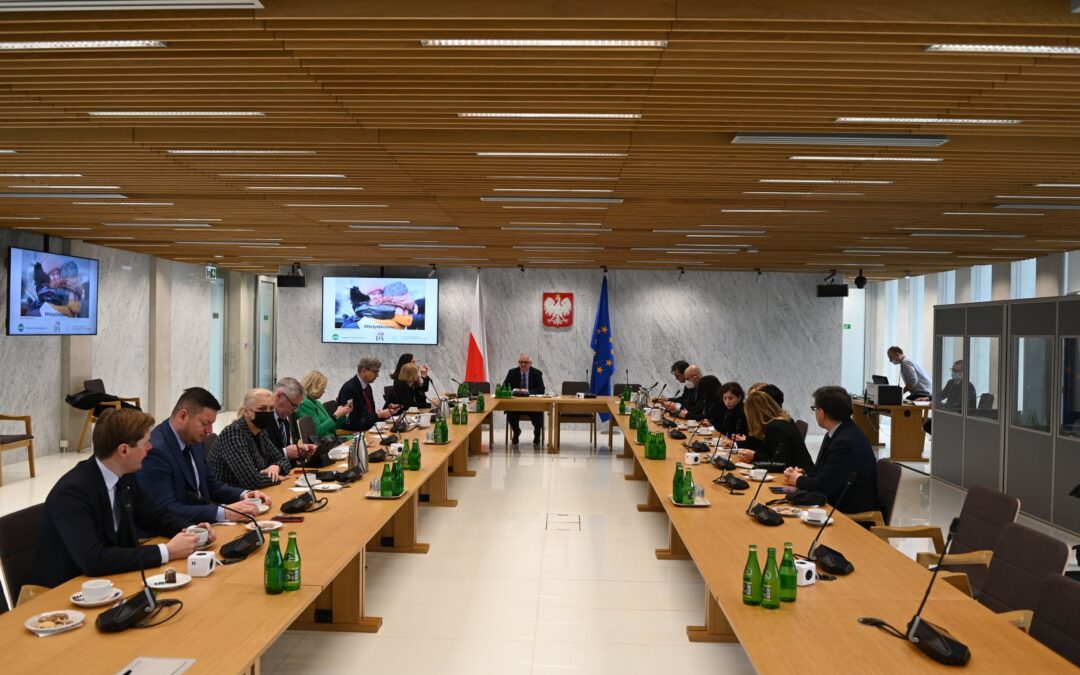 Presentazione dell’iniziativa “Solidarietà Italiana in Polonia” presso il Parlamento Polacco