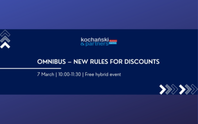 Kochański & Partners | Omnibus – le promozioni di prezzo secondo le nuove regole