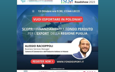 Fondi Export International Roadshow | Focus Puglia