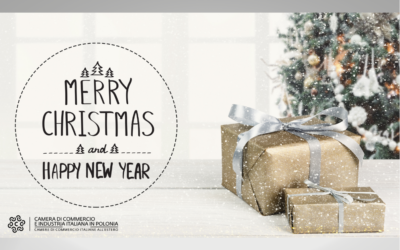 Życzenia Wesołych Świąt Bożego Narodzenia i Szczęśliwego Nowego Roku od Włoskiej Izby Handlowo-Przemysłowej w Polsce
