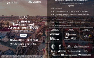 ZAPROSZENIE: Report Presentation: Business Environment Assessment Study | Lublin