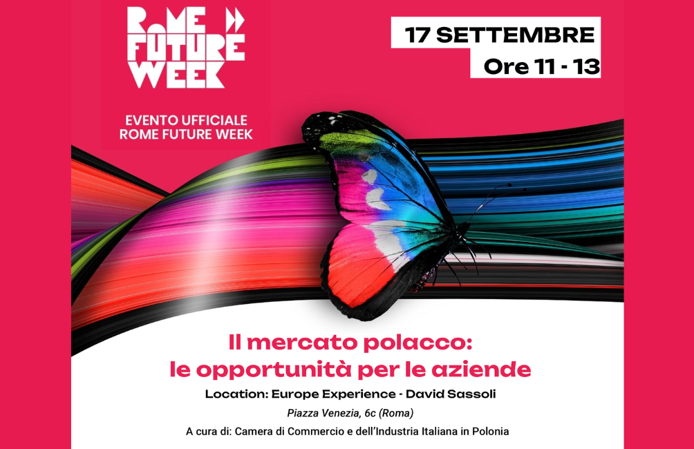 Alla Rome Future Week si parla di mercato polacco e opportunità per le imprese italiane