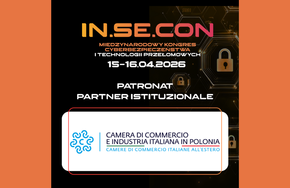 Cybersecurity e tecnologie disruptive: la CCIIP sostiene il Congresso Internazionale IN.SE.CON 2026
