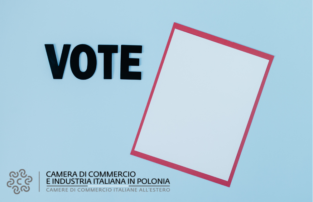 Elezioni del Consiglio Direttivo della Camera di Commercio d Industria Italiana In Polonia per il periodo 2026-2029