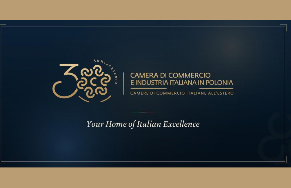 Save the Date: Gala del 30° anniversario della Camera di Commercio e Industria Italiana in Polonia