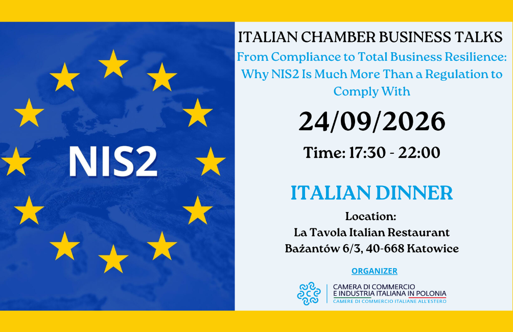 Italian Chamber Business Talks | Dinner Edition
