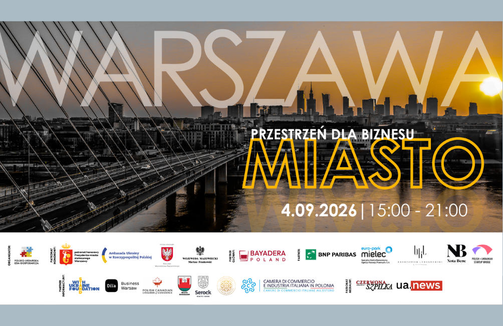 Konferencja | Miasto – przestrzeń dla biznesu – Warszawa
